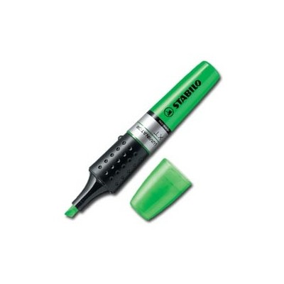 MARCADOR FLUORESCENTE LUMINATOR TRAZO 2 5MM VERDE STABILO 71 33