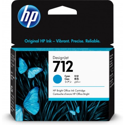 HP712 CARTUCHO GRAN FORMATO HP 712 CIAN 3ED67A