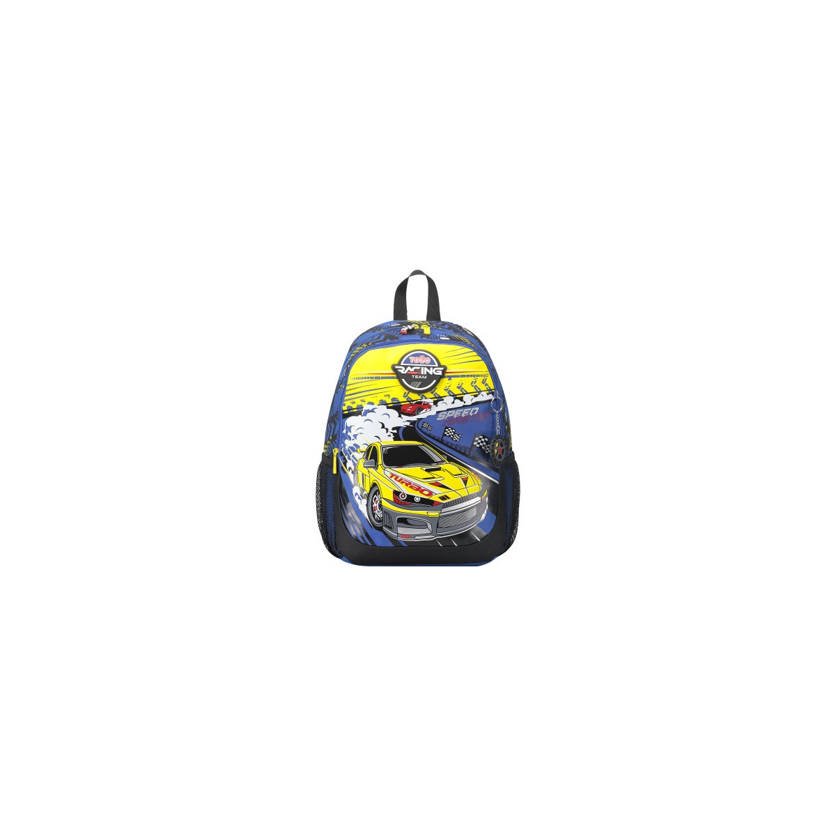 MOCHILA ESCOLAR MEDIANA DE CARRERAS DE COCHES TOTTO MJ04VLC002 2310 6J7M