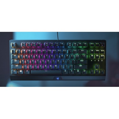 TECLADO RAZER BLACKWIDOW V3 TENKEYLESS YELLOW SWITCH ESPANOL RZ03 03492300 R311