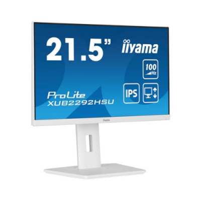 MONITOR IIYAMA 215 1920 x 1080 100Hz 21MPX 250CD FHD 16 9 HDMI IPSLED BLANCO