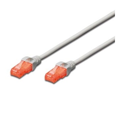 Ewent EW 6U 100 cable de red Gris 10 m Cat6 U UTP UTP