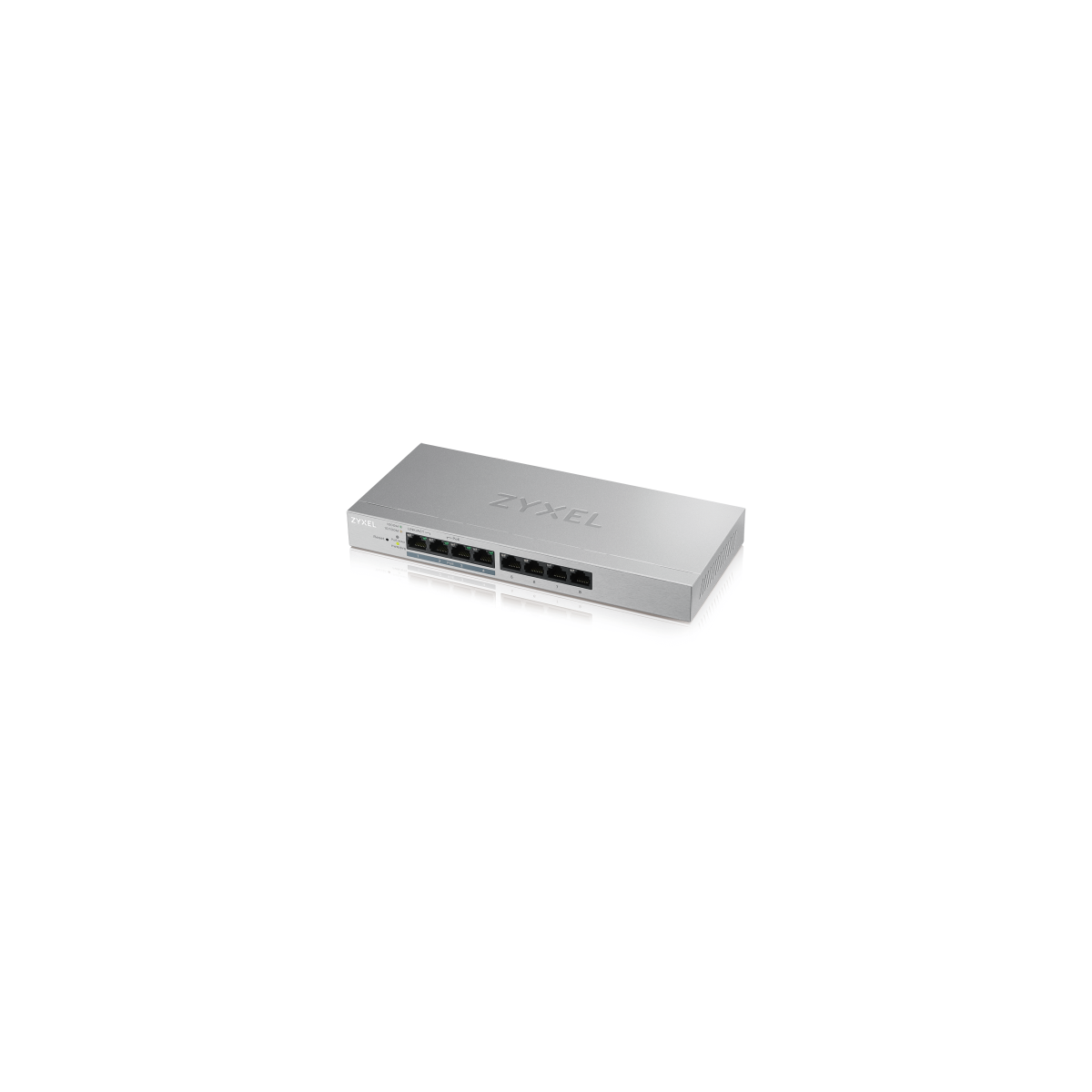 Zyxel GS1200 8HP v2 Gestionado Gigabit Ethernet 10 100 1000 Energia sobre Ethernet PoE Gris