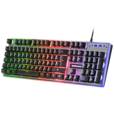 Mars Gaming MK220 Teclado Gaming H Mech FRGB Antighosting Portugues