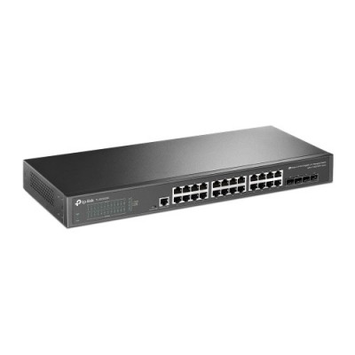 TP LINK SWITCH ADMINISTRADO JETSTREAM 24 puertos GIGABIT L2 4 RANURAS 10GE SFP OMADA