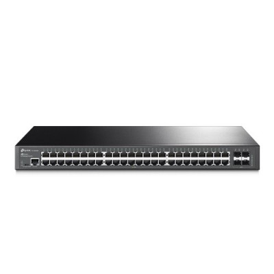 TP LINK SWITCH ADMINISTRADO JETSTREAM 48 PUERTOS GIGABIT L2 4 RANURAS SFP OMADA SDN CONTROLLER