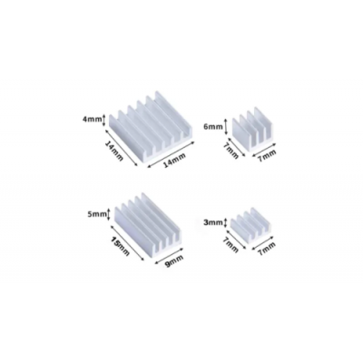 RASPBERRY DISIPADOR PACK COMPATIBLE PI 4