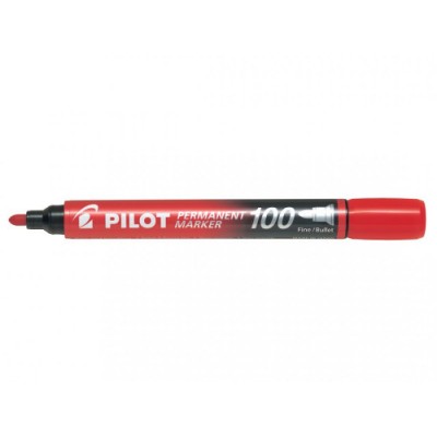 MARCADOR PERMANENTE PUNTA CONICA SCA 100 ROJO PILOT SCA 100 R