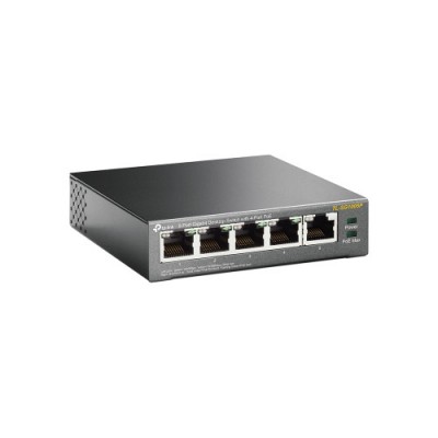 TP LINK TL SG1005P No administrado Gigabit Ethernet 10 100 1000 Energia sobre Ethernet PoE Negro