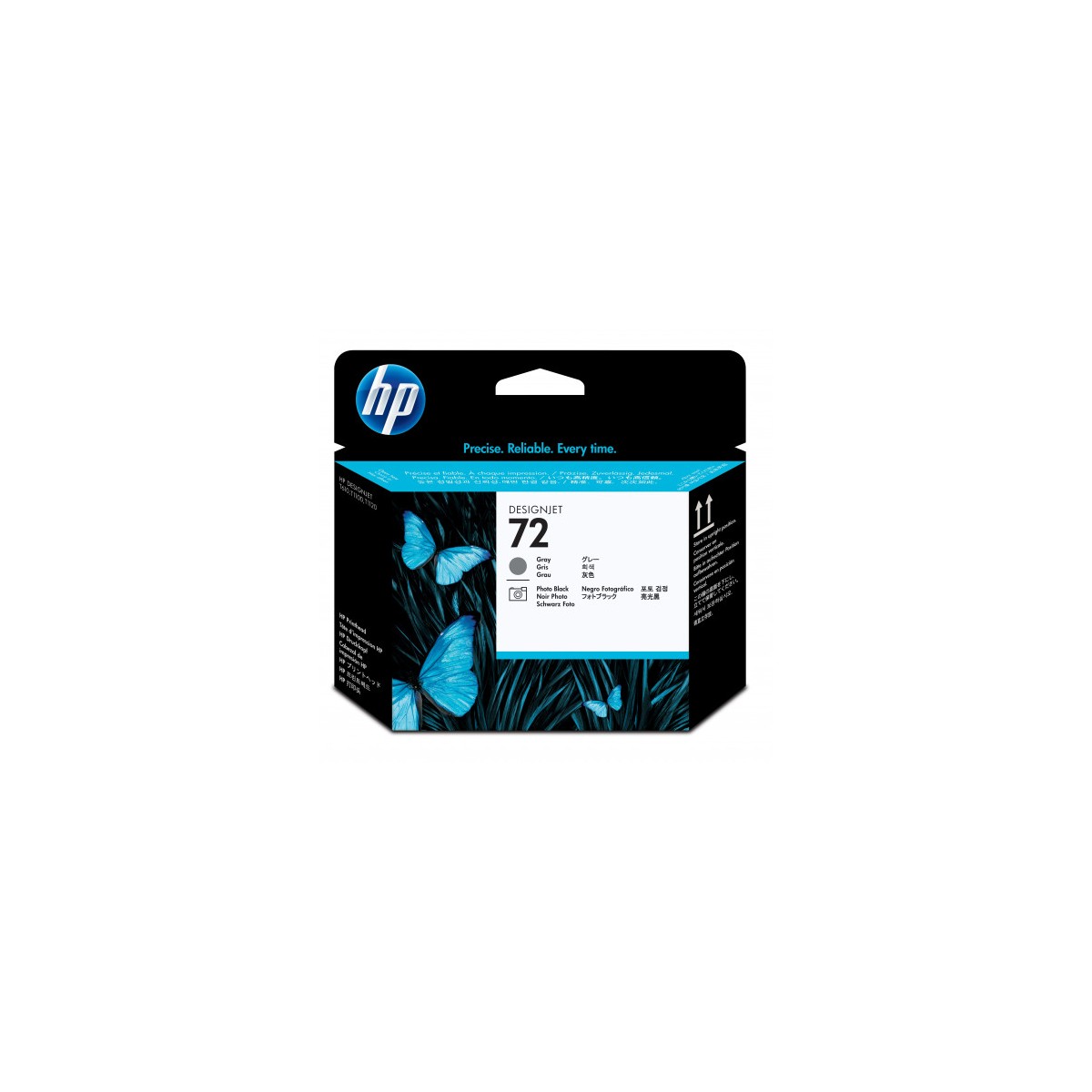 HP 72 CABEZAL DE IMPRESION GRIS Y NEGRO HP72 C9380A