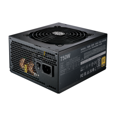 Cooler Master MWE Gold 750 V2 ATX 30 Ready unidad de fuente de alimentacion 750 W 24 pin ATX Negro