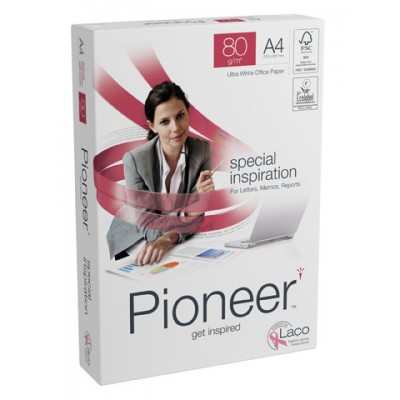 PAQUETE 500H PAPEL SPECIAL PREMIUM 80GR A4 PIONEER CIE 169 PNR0800193