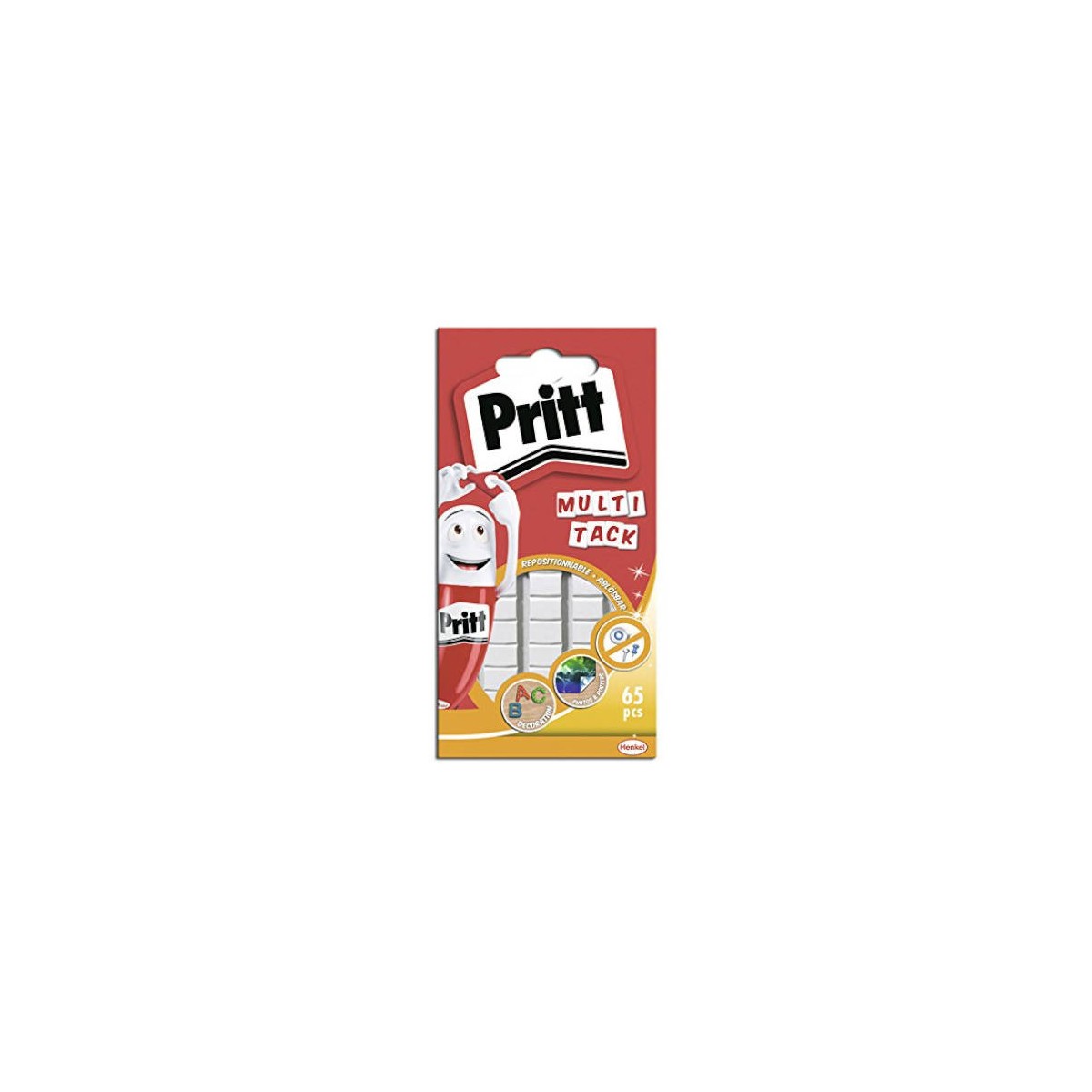 MASILLA ADHESIVA MULTI TACK 65 PASTILLAS PRITT 1444966