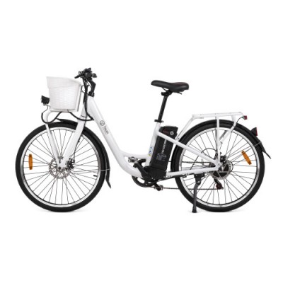 YOUIN YOURIDE Paris PASEO RUEDA 26 BAT INTEGRADA Y EXTRAIBLE BLANCA