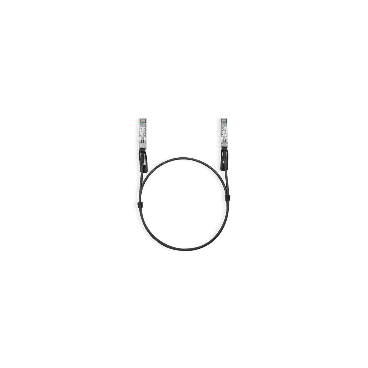 TP Link TL SM5220 1M cable de fibra optica SFP DAC Negro