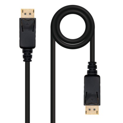 Nanocable Cable DisplayPort DP M DP M Negro 15 m