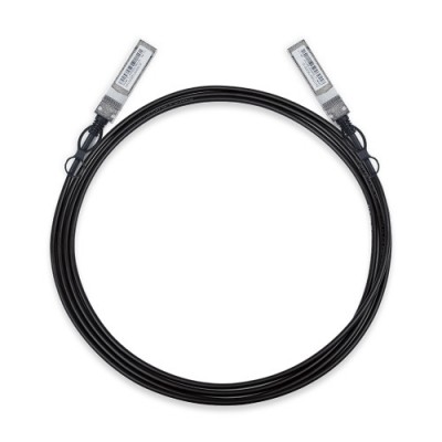 TP Link TL SM5220 3M cable de fibra optica SFP DAC Negro