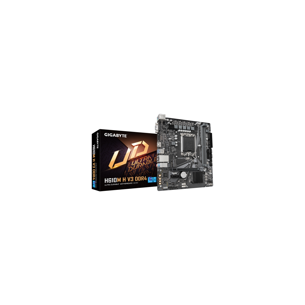 Gigabyte H610M H V3 DDR4 placa base Intel H610 Express LGA 1700 micro ATX