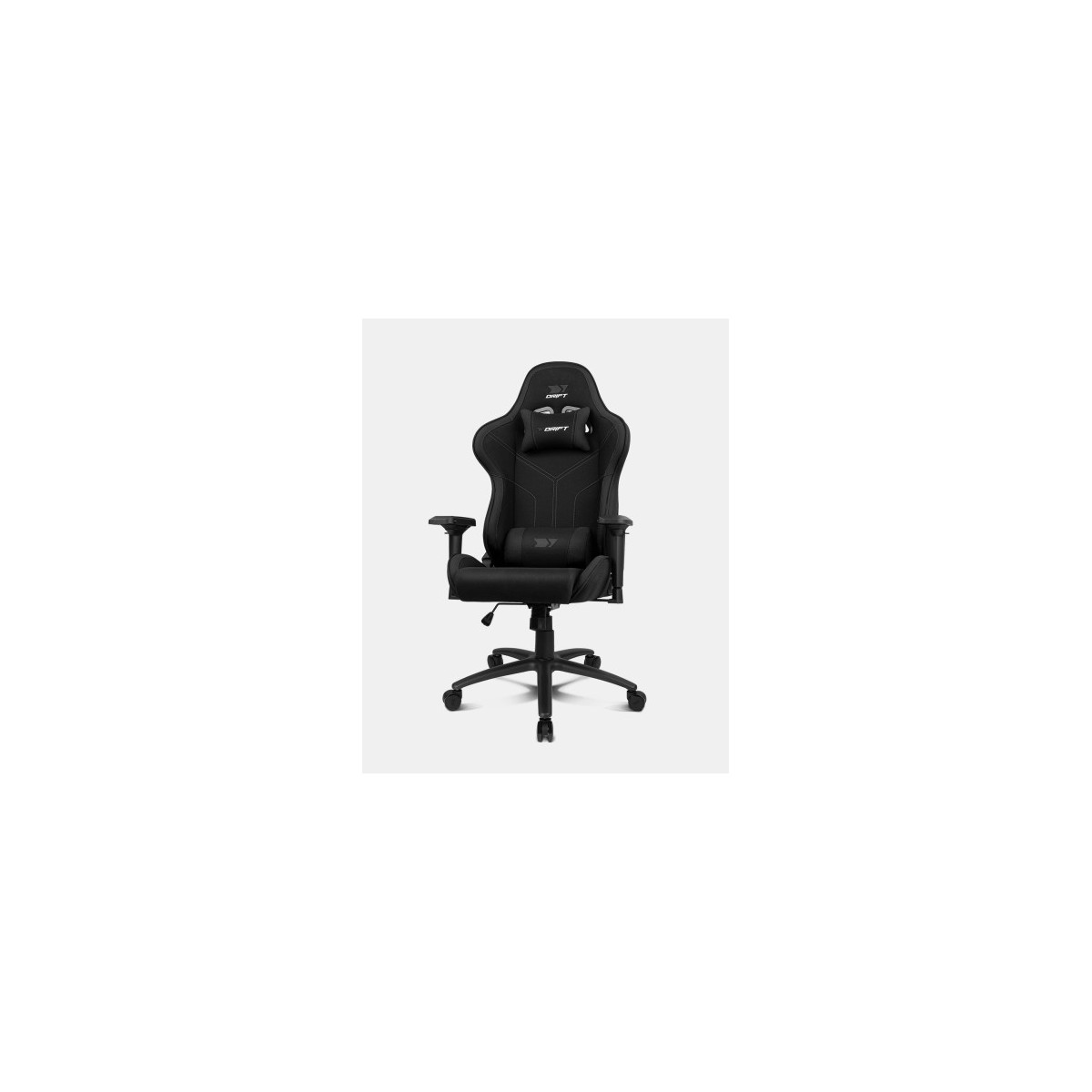 DRIFT DR110BK silla para videojuegos Butaca para jugar Asiento acolchado Negro