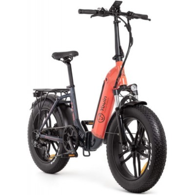 EBIKE LUXOR URBAN FAT 20 X 4 BAT INTEGRADA Y EXTRAIBLE NEGRO CORAL