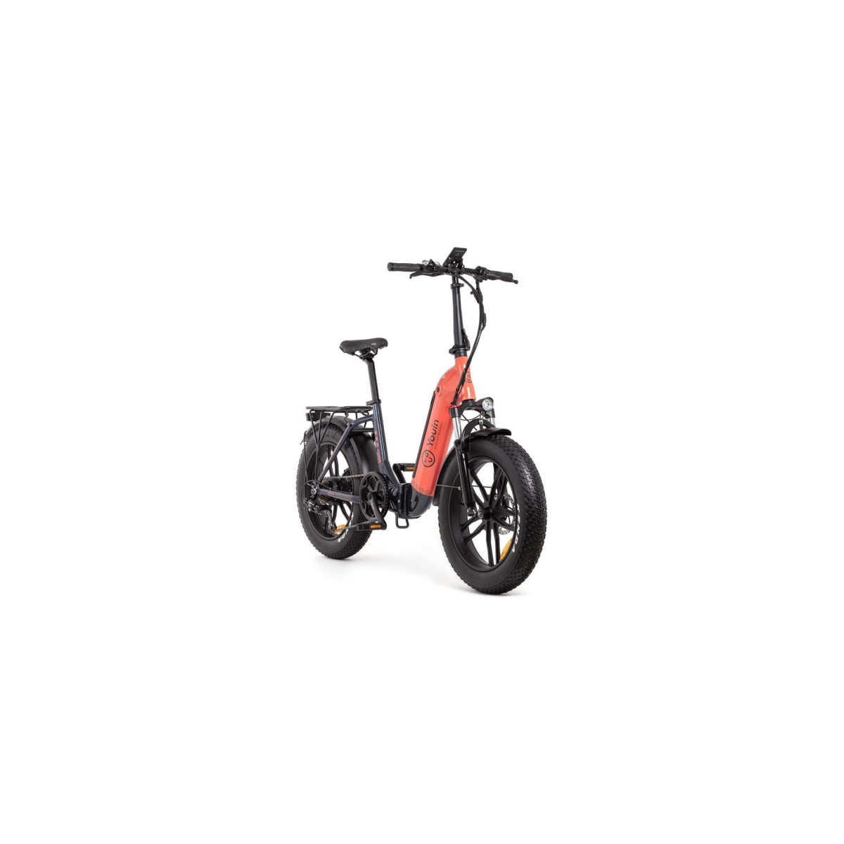 EBIKE LUXOR URBAN FAT 20 X 4 BAT INTEGRADA Y EXTRAIBLE NEGRO CORAL