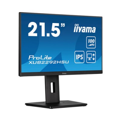 iiyama ProLite XUB2292HSU B6 pantalla para PC 559 cm 22 1920 x 1080 Pixeles Full HD LED Negro