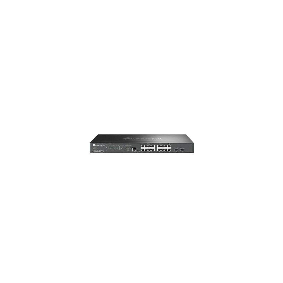 TP Link Omada SG3218XP M2 switch Gestionado L2 25G Ethernet 100 1000 2500 Energia sobre Ethernet PoE 1U Negro