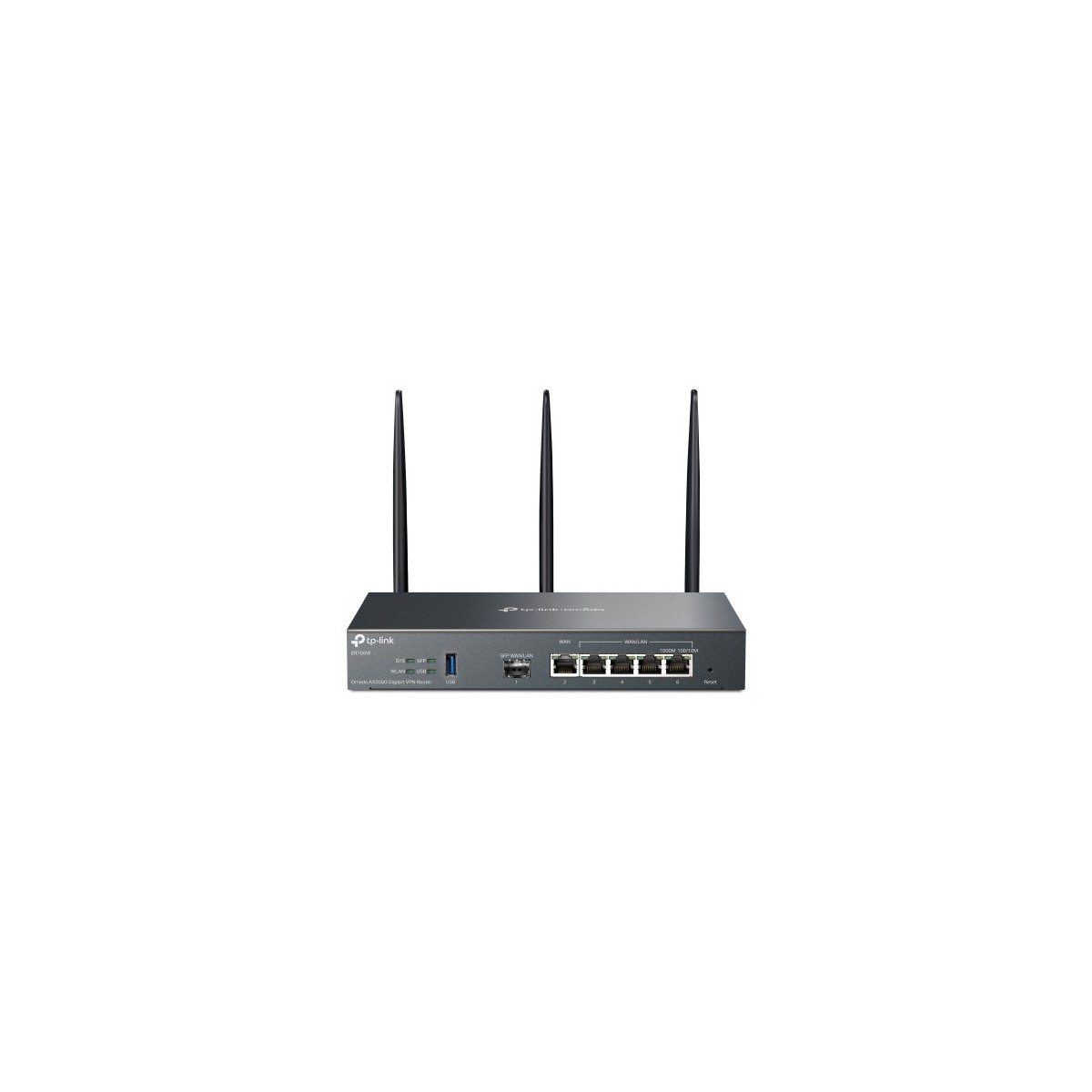 TP Link Omada ER706W router inalambrico Gigabit Ethernet Doble banda 24 GHz 5 GHz Negro