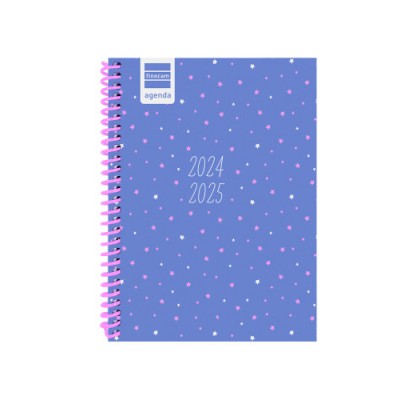 AGENDA ESCOLAR 2024 2025 8º 120X164 SEMANA VISTA HORIZONTAL DIVA STARS FINOCAM 536100225