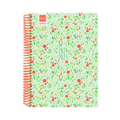 AGENDA ESCOLAR 2024 2025 4º 155X212 1 DiA PaGINA DIVA FRUITS FINOCAM 536160325