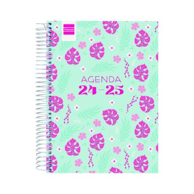 AGENDA ESCOLAR 2024 2025 4º 155X212 1 DiA PaGINA COOL SELVA FINOCAM 645060725