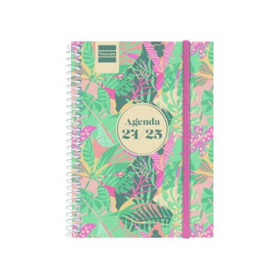 AGENDA ESCOLAR 2024 2025 8º 120X164 SEMANA VISTA HORIZONTAL SECUNDARIA EXOTIC FINOCAM 634224725