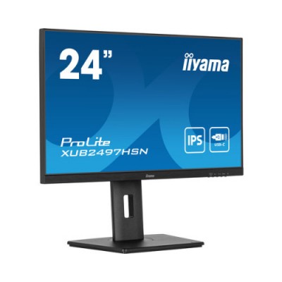 MONITOR IIYAMA 24PANEL IPS 100HZCONECTOR DOCK USB CALTAVOSALIDA DE AUDIOPIVOT AMBOS LADOS