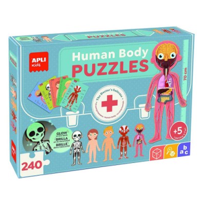 PUZZLE EDUCATIVO CUERPO HUMANO APLI 19438