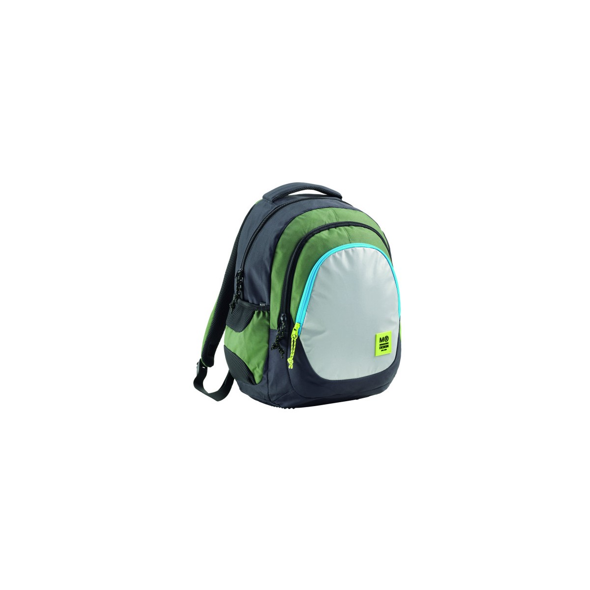 MOCHILA TRIPLE BERLIN RECICLADA RIDER GREEN MIQUELRIUS MR19332