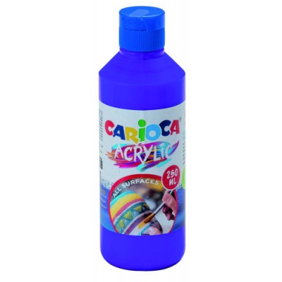 BOTELLA PINTURA ACRILICA 250 ML MORADO CARIOCA 40431 18