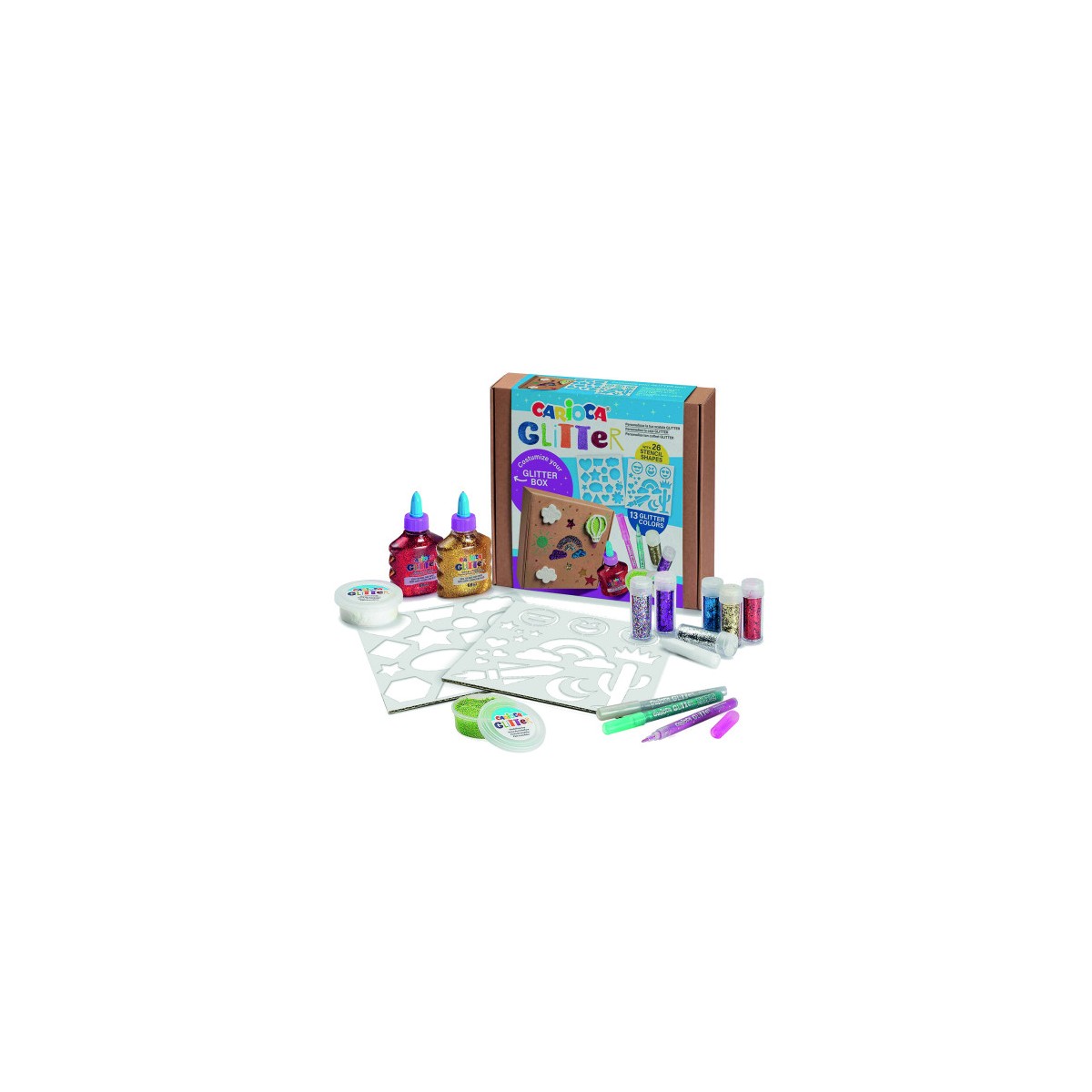 SET GLITTER CREATOR CARIOCA 42191