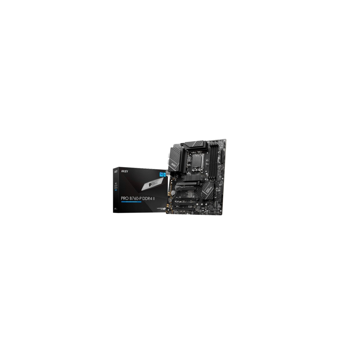 PLACA MSI PRO B760 P IIINTEL1700B7604DDR5128GBHDMIDP4SATA2M24USB 322USB C25GBATX