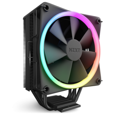 NZXT T120 RGB Procesador Refrigerador de aire 12 cm Negro 1 piezas