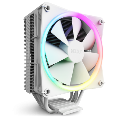 NZXT T120 RGB Procesador Refrigerador de aire 12 cm Blanco 1 piezas