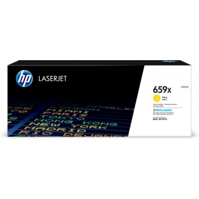 HP LaserJet Cartucho de toner Original 659X amarillo de alta capacidad