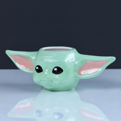 TAZA DESAYUNO FORMA THE MANDALORIAN BABY YODA PYRAMID INTERNATIONAL SCMG25972