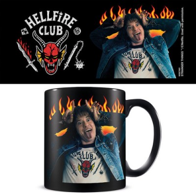 TAZA HELLFIRE CLUB EDDIE NEGRA 315 ML PYRAMID INTERNATIONAL MGB27682