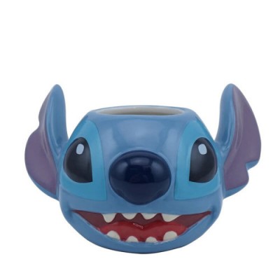 TAZA 3D CABEZA STITCH 325 ML HALF MOON BAY MUGSDC06