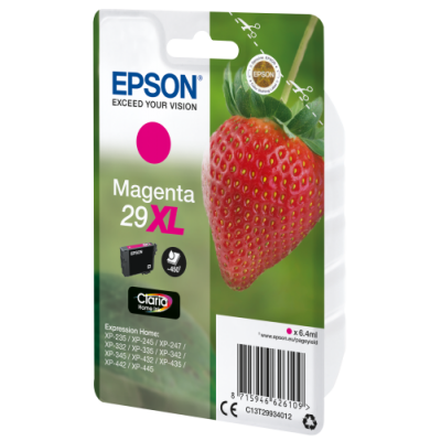 Epson Strawberry Singlepack Magenta 29XL Claria Home Ink