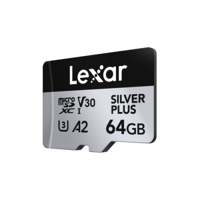 Lexar Professional SILVER PLUS 64 GB MicroSDXC UHS I Clase 3