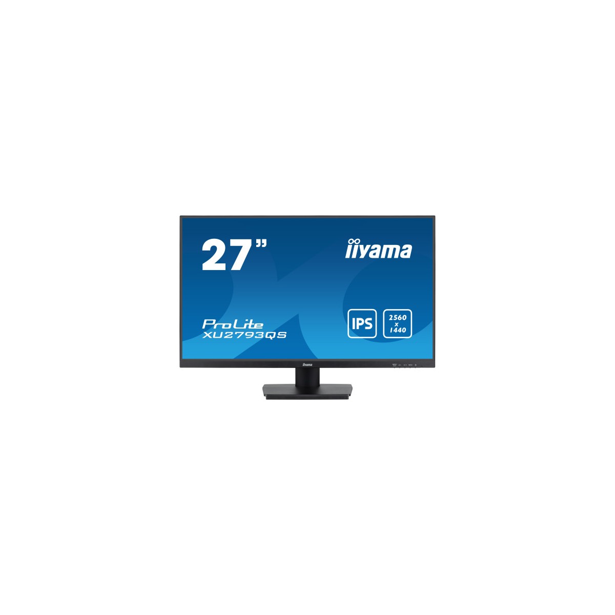 iiyama ProLite XU2793QS B6 pantalla para PC 686 cm 27 2560 x 1440 Pixeles 2K Ultra HD LED Negro