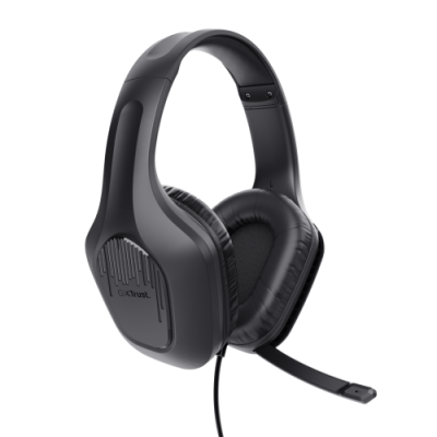 Trust GXT 415 Zirox Auriculares Alambrico Diadema Juego Negro