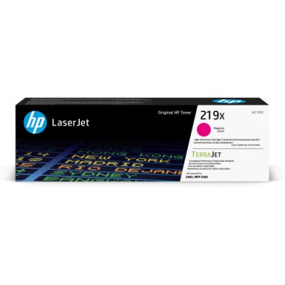 HP Cartucho de Toner Original LaserJet 219X de alta capacidad magenta