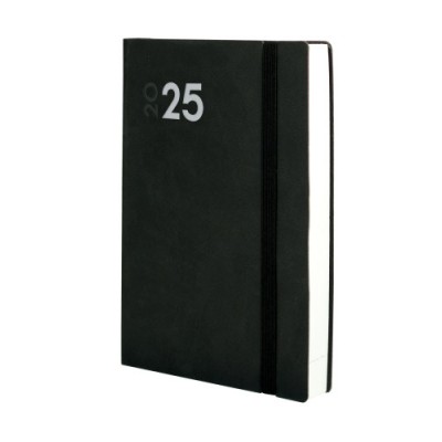 AGENDA 2025 DYNAMIC MARA Y10 140X204MM DIA PAGINA NEGRO FINOCAM 621166025